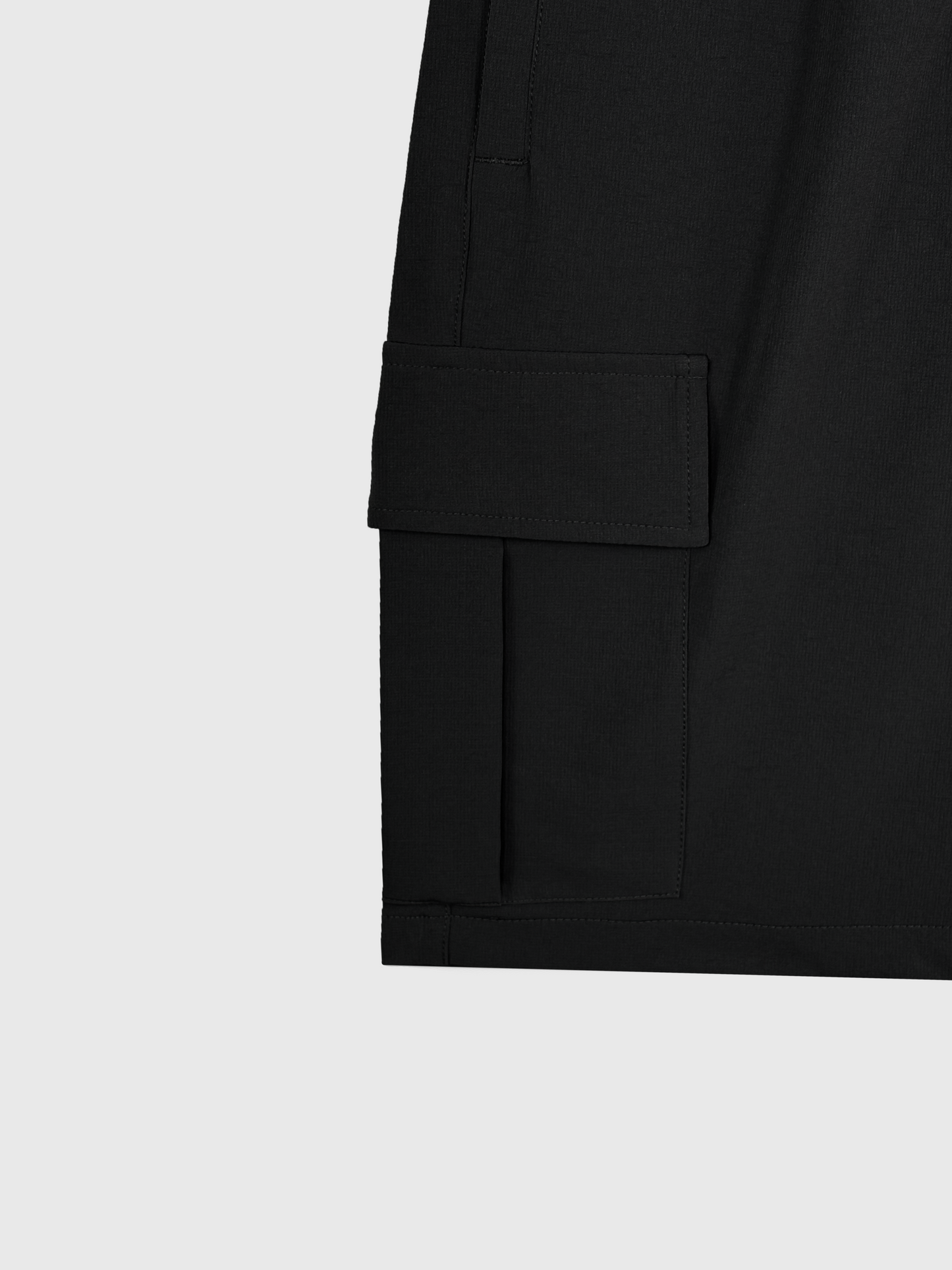 Black Cargo Shorts