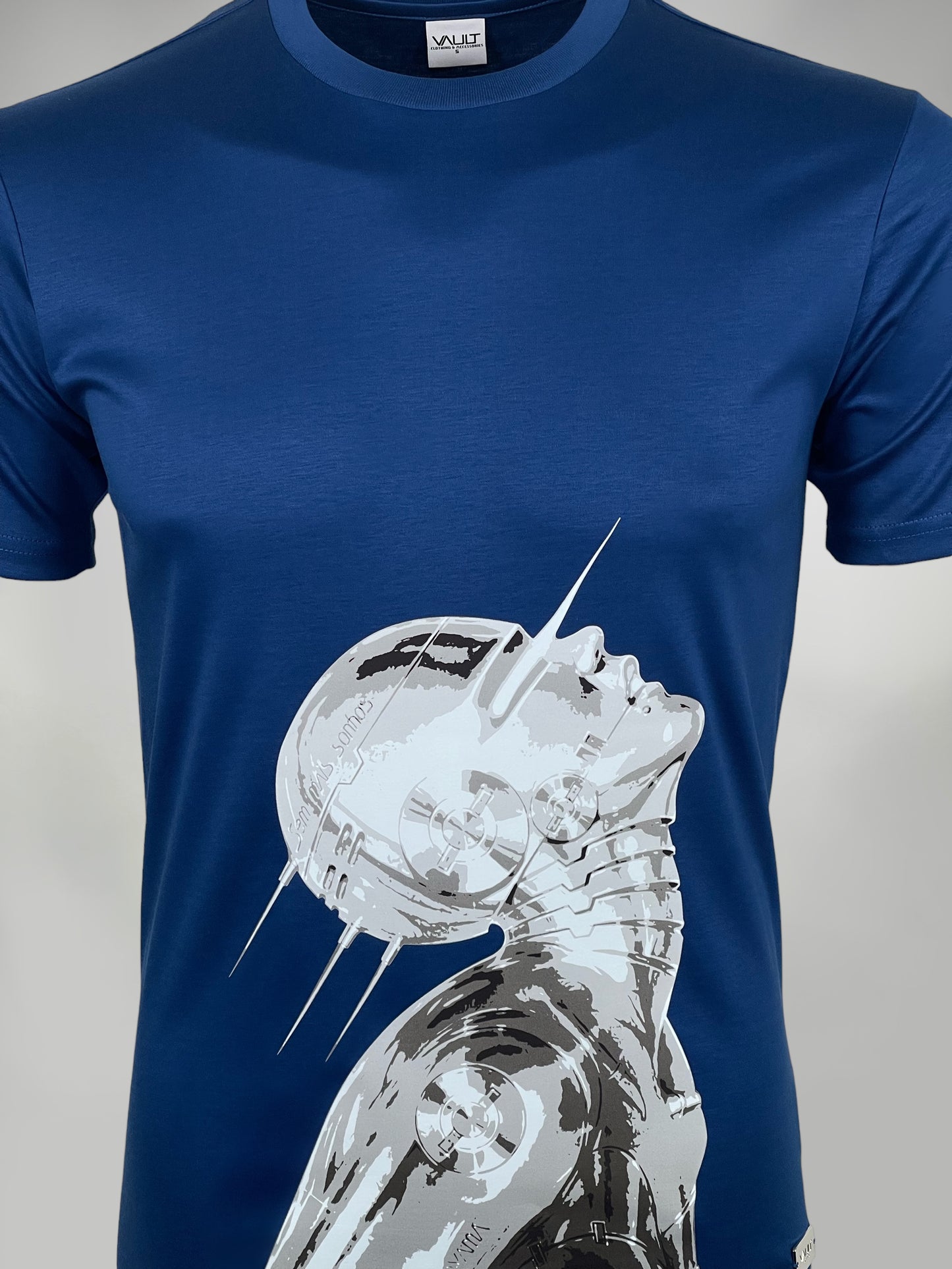 Cobalt Blue Android T-shirt