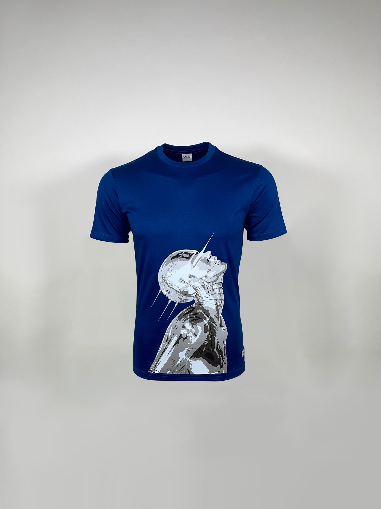 Cobalt Blue Android T-shirt