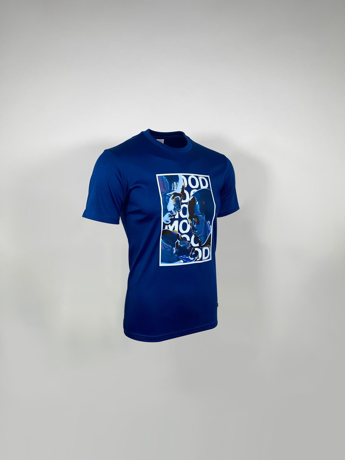 Cobalt Blue Cyber Mood T-shirt