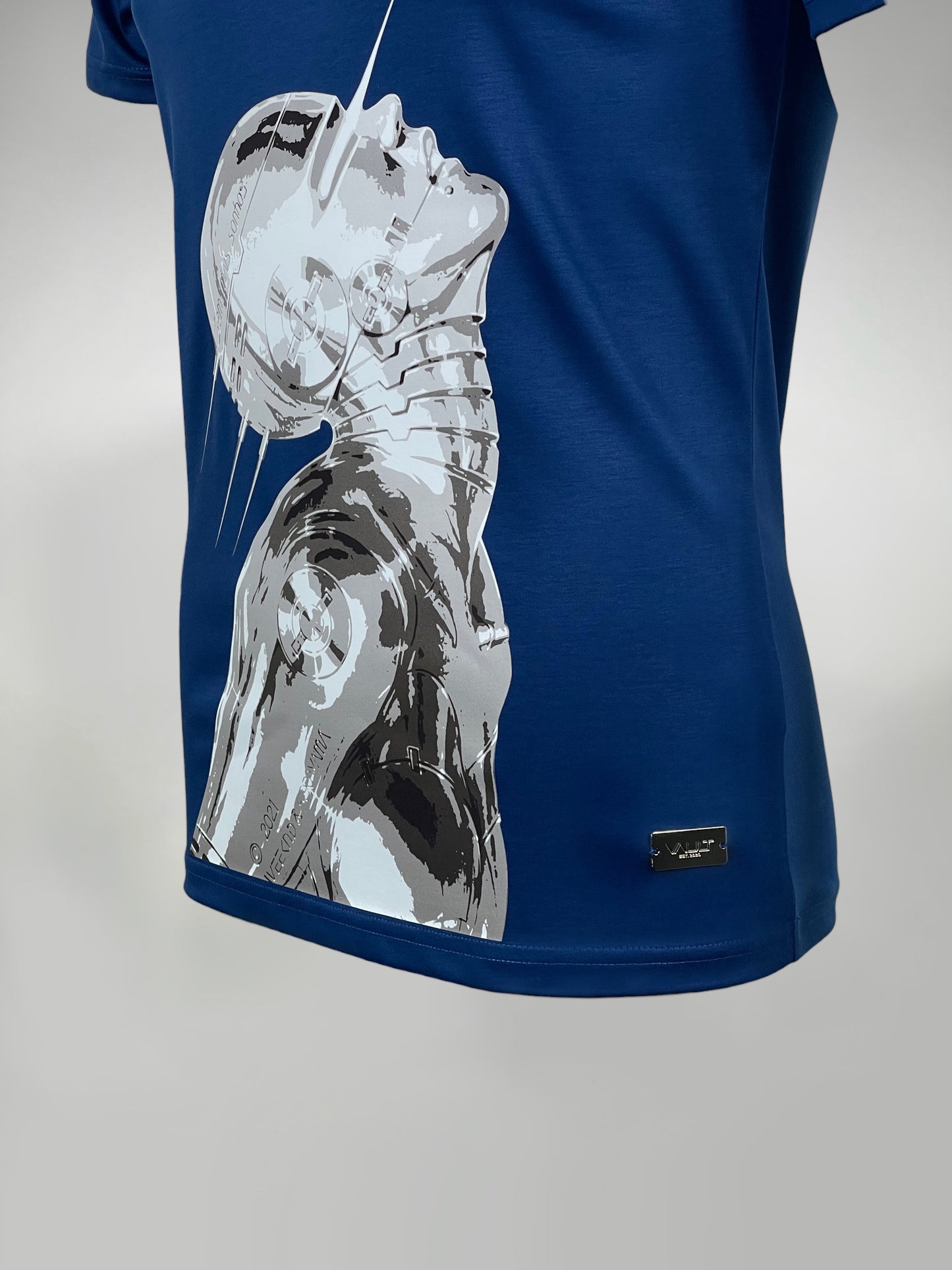 Cobalt Blue Android T-shirt