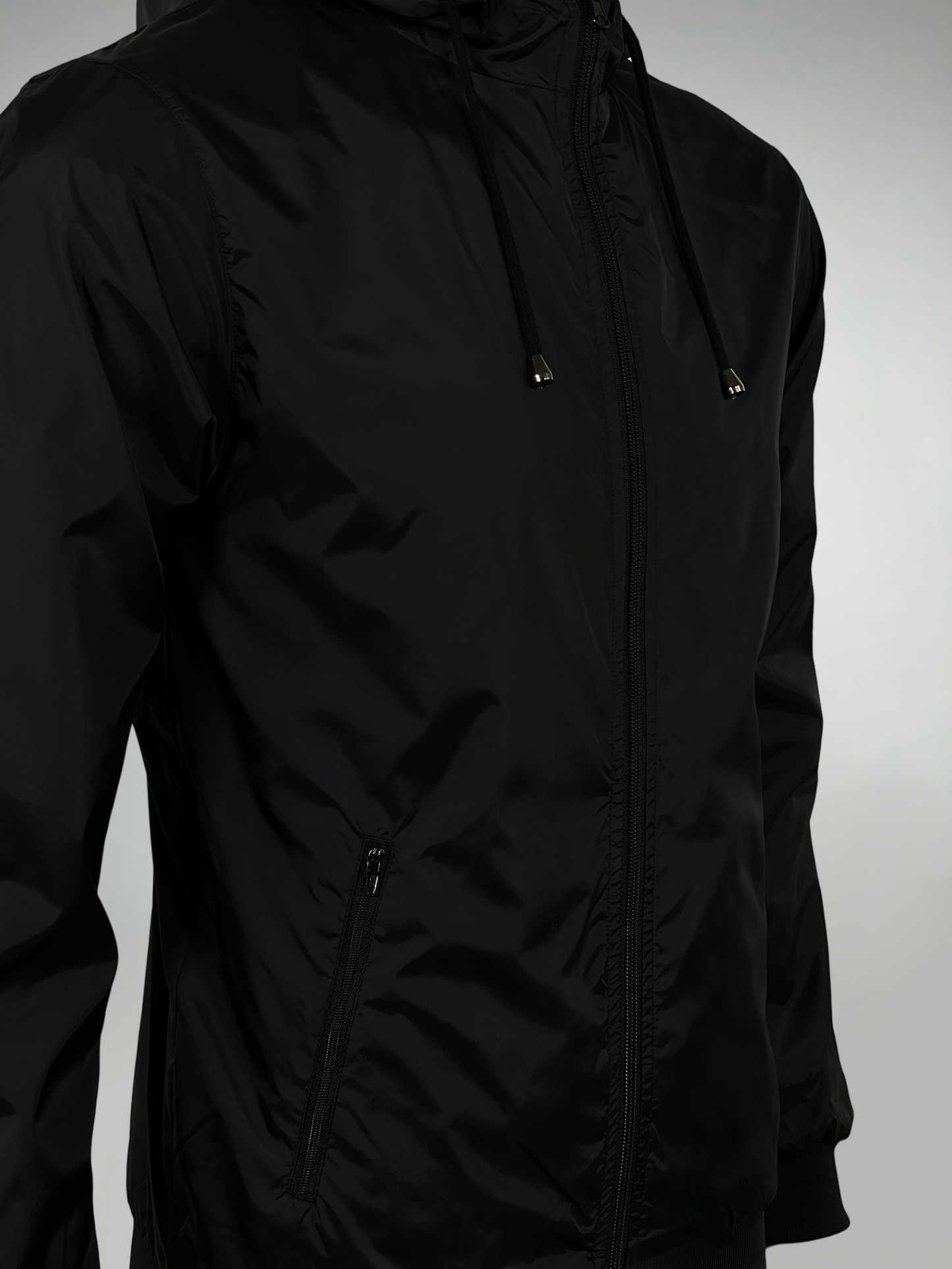 Black Lightweight Luxury Jacket