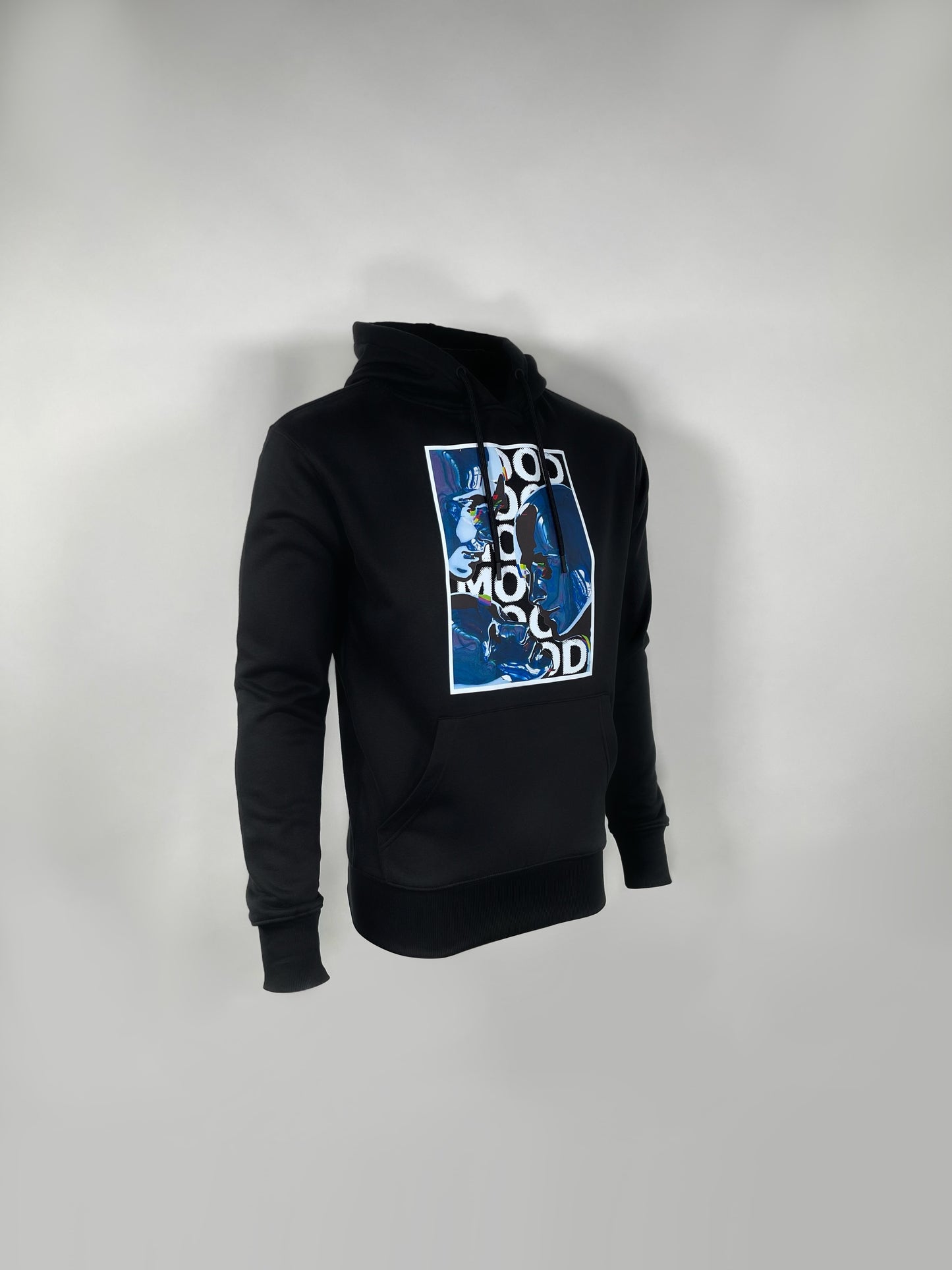 Black Cyber Mood Hoodie