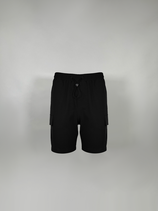 Black Cargo Shorts