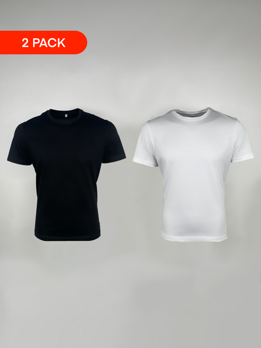 Premium Cotton T-shirt- 2 Pack