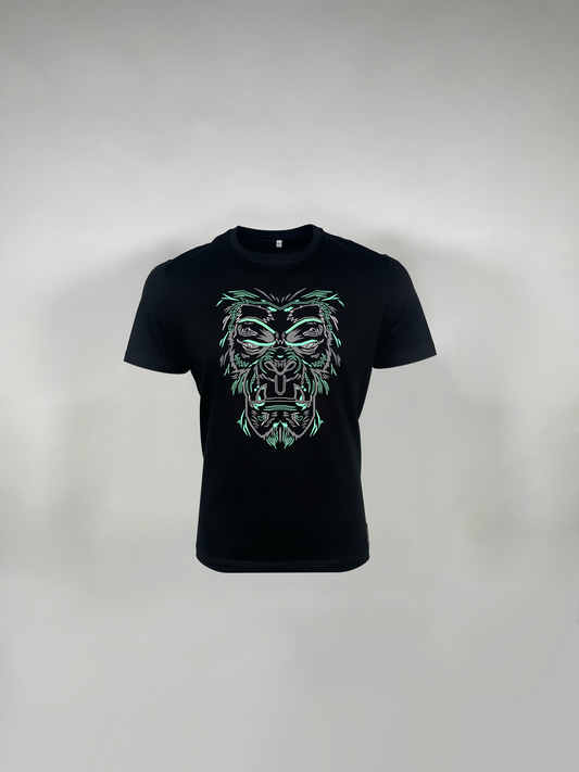 Mint Green Reflective Gorilla Black Premium T-Shirt