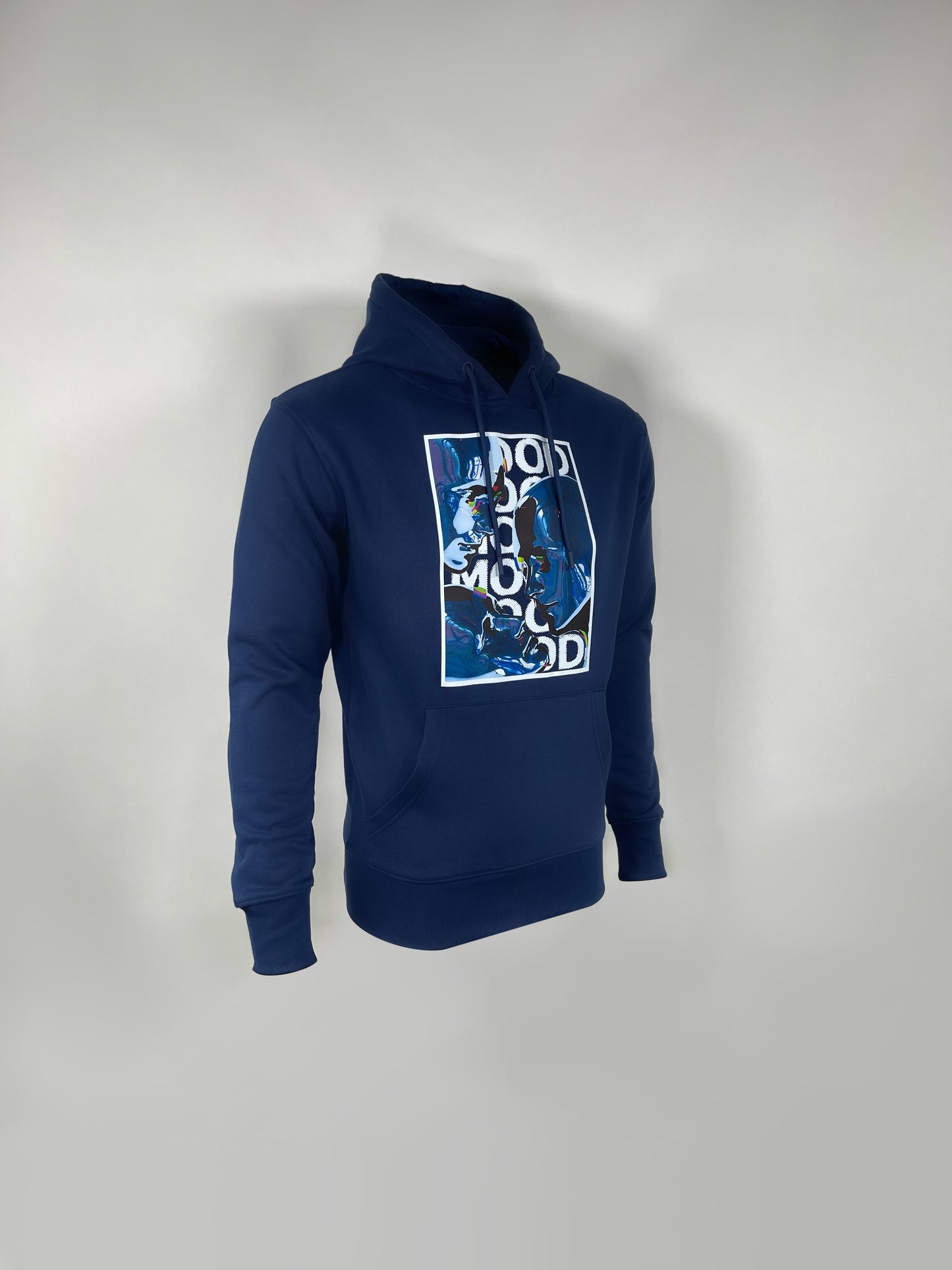 Blue Cyber Mood Hoodie