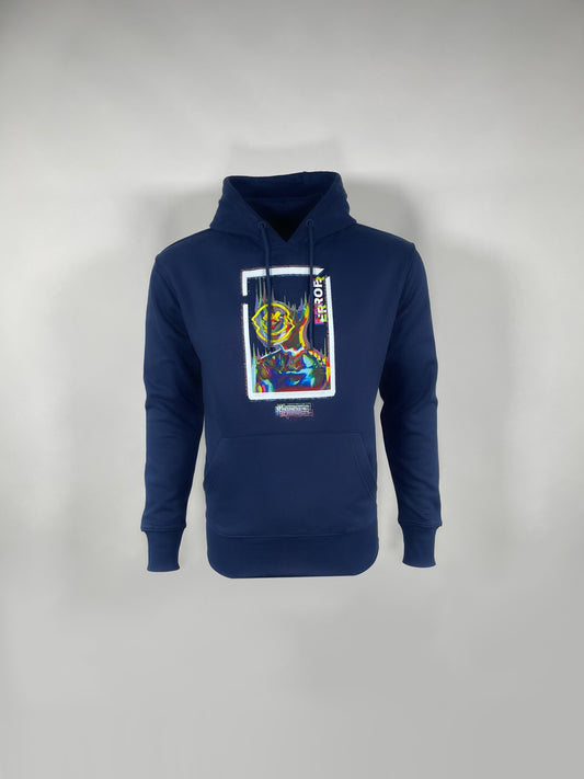 Blue Android Error Hoodie